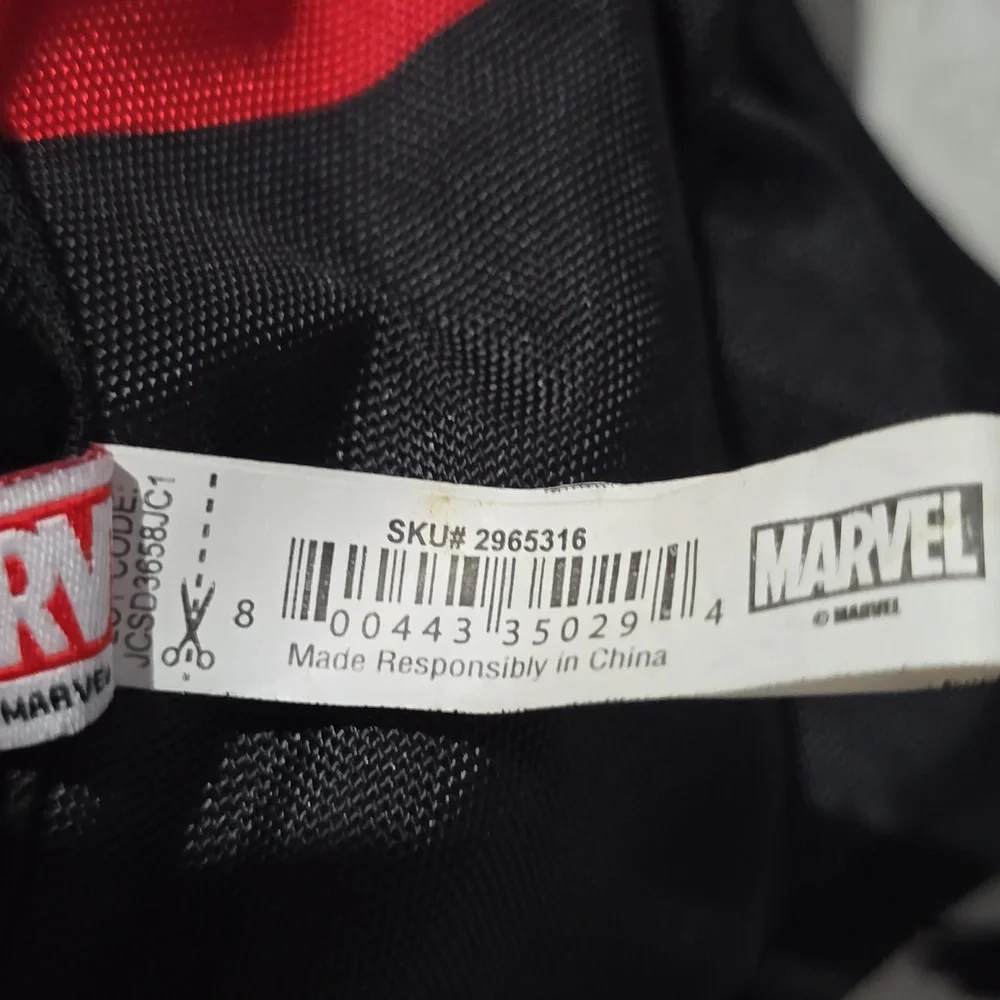 Marvel Deadpool‎ Red and Black Dog Toy With Rope Knots